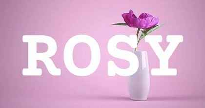 ROSY英文名字意義