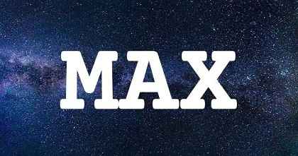 MAX英文名字意義